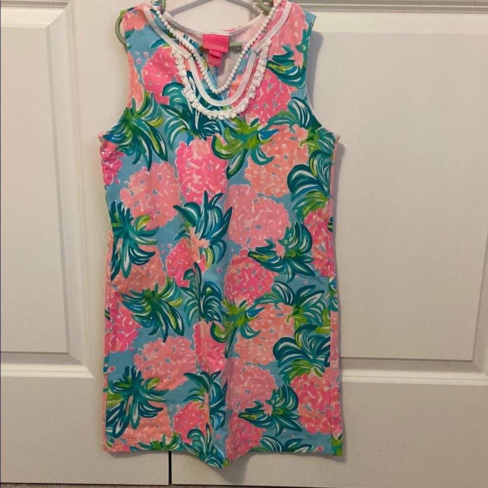 Lilly Pulitzer Pink and Green Sundress